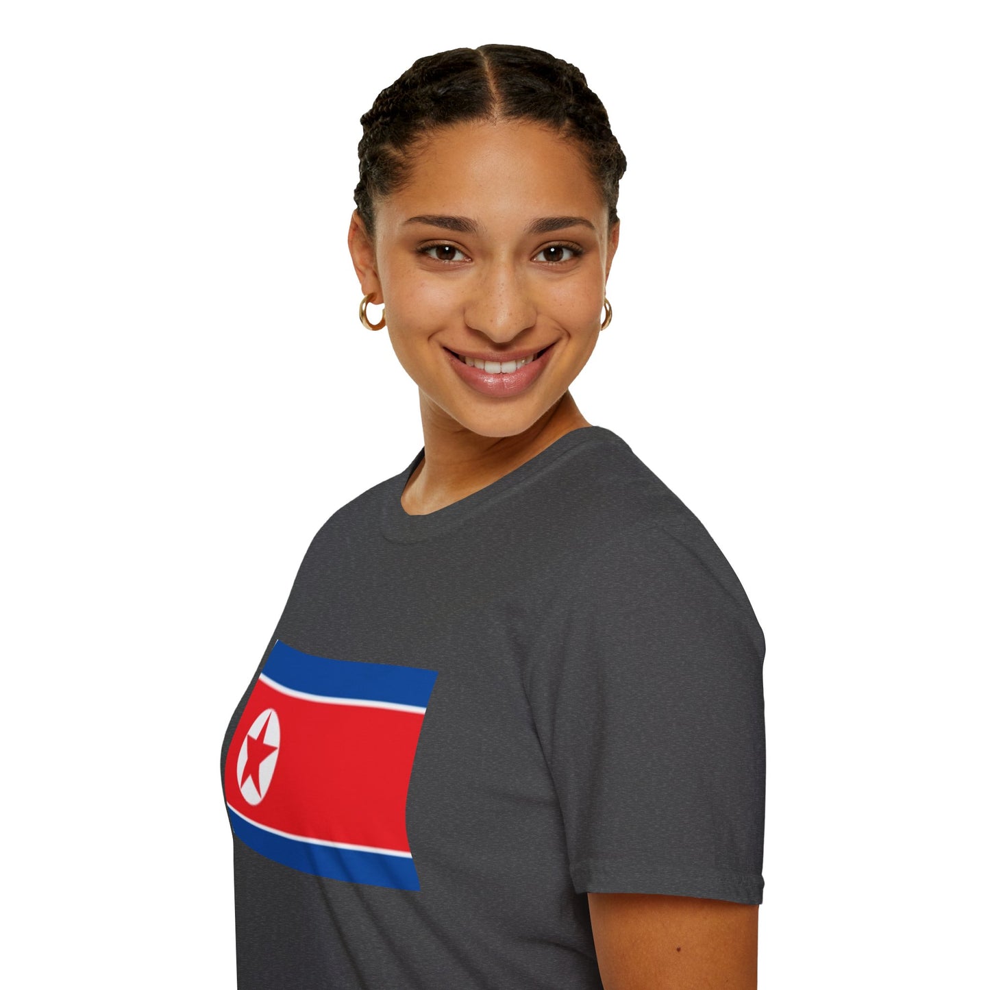 Unisex Softstyle T-Shirt -- North Korea