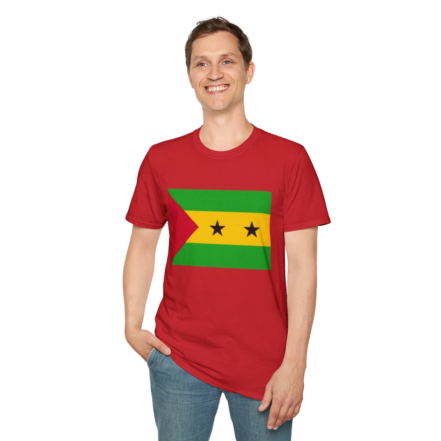 Unisex Softstyle T-Shirt -- Sao Tome and Principe