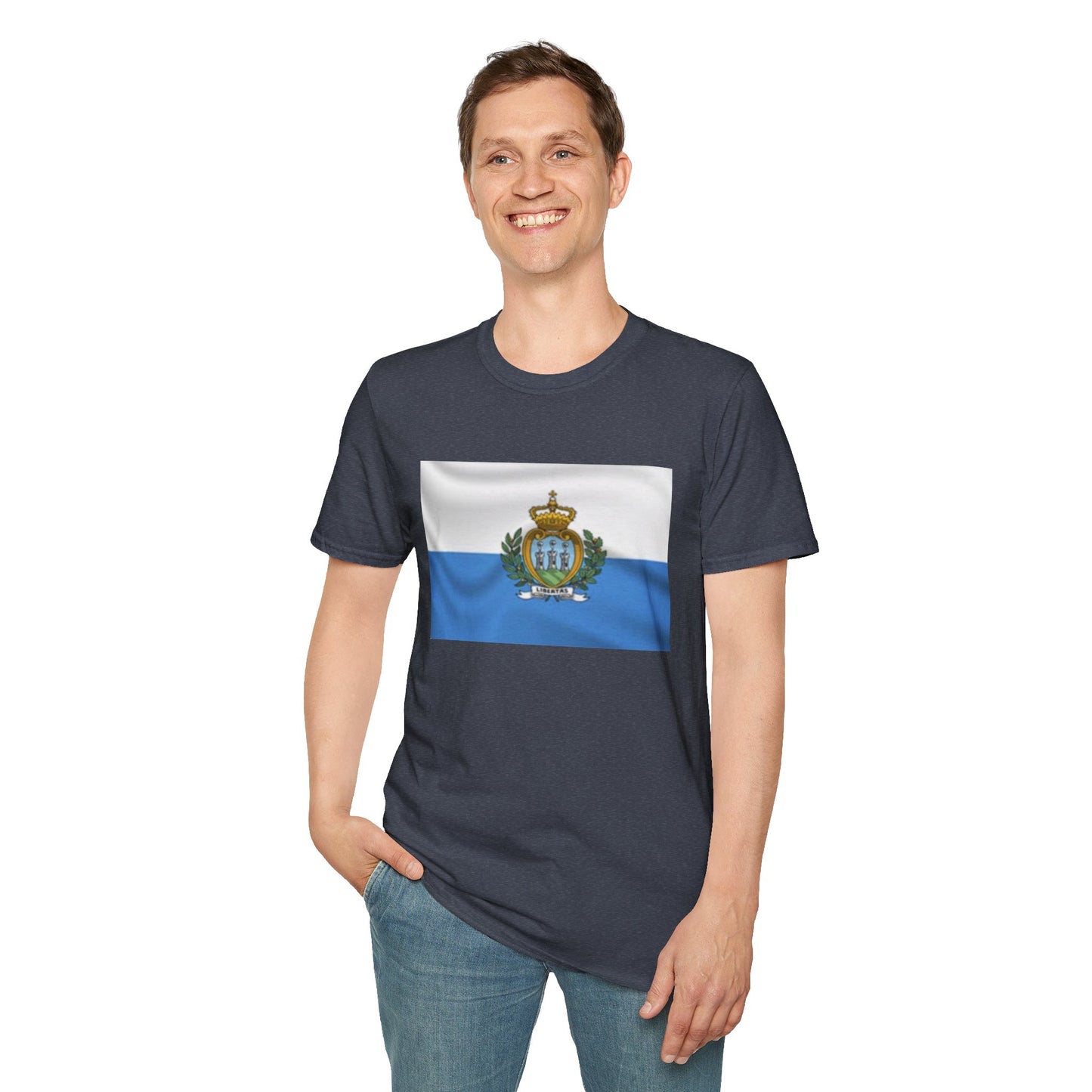 Unisex Softstyle T-Shirt -- San Marino