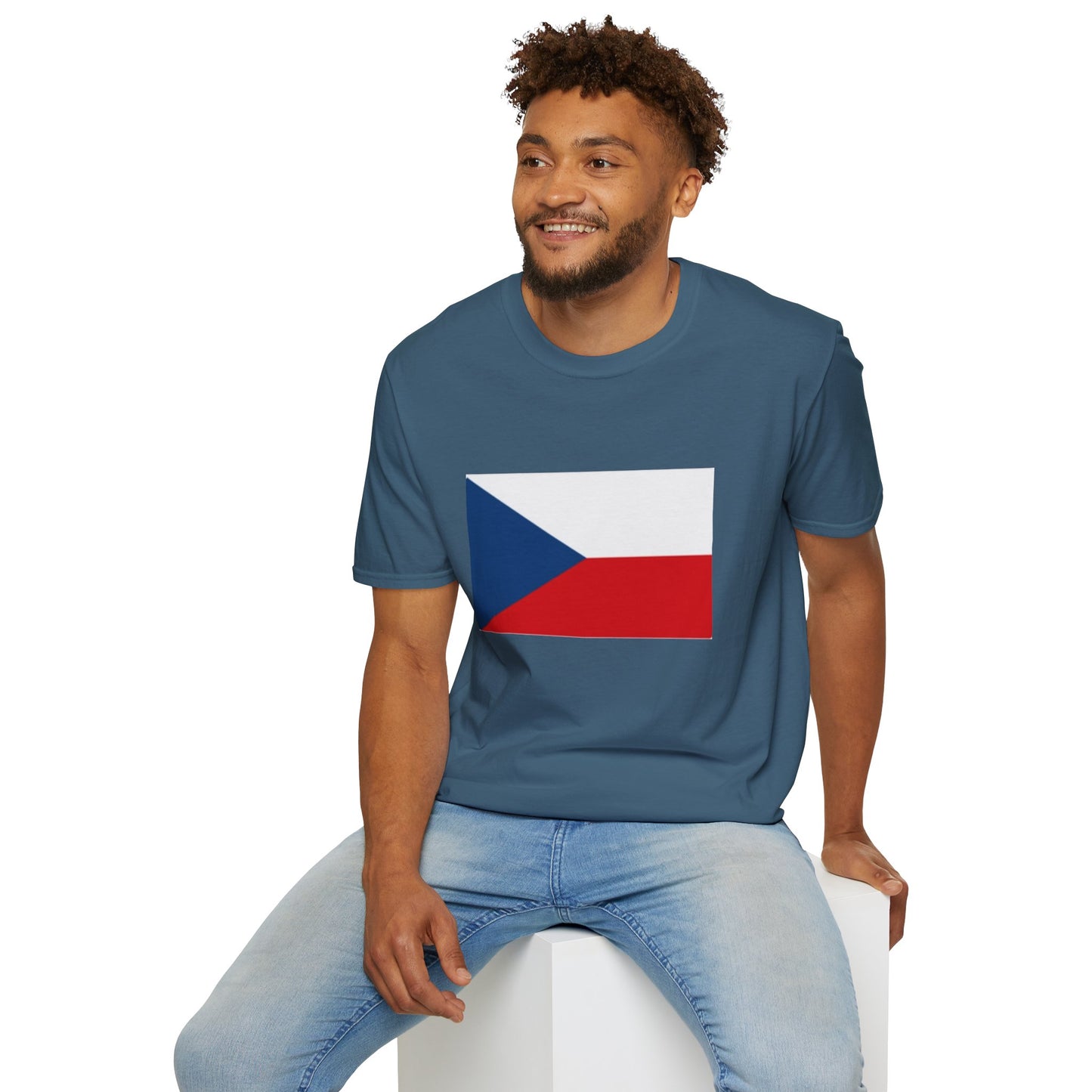 Unisex Softstyle T-Shirt -- Czechia