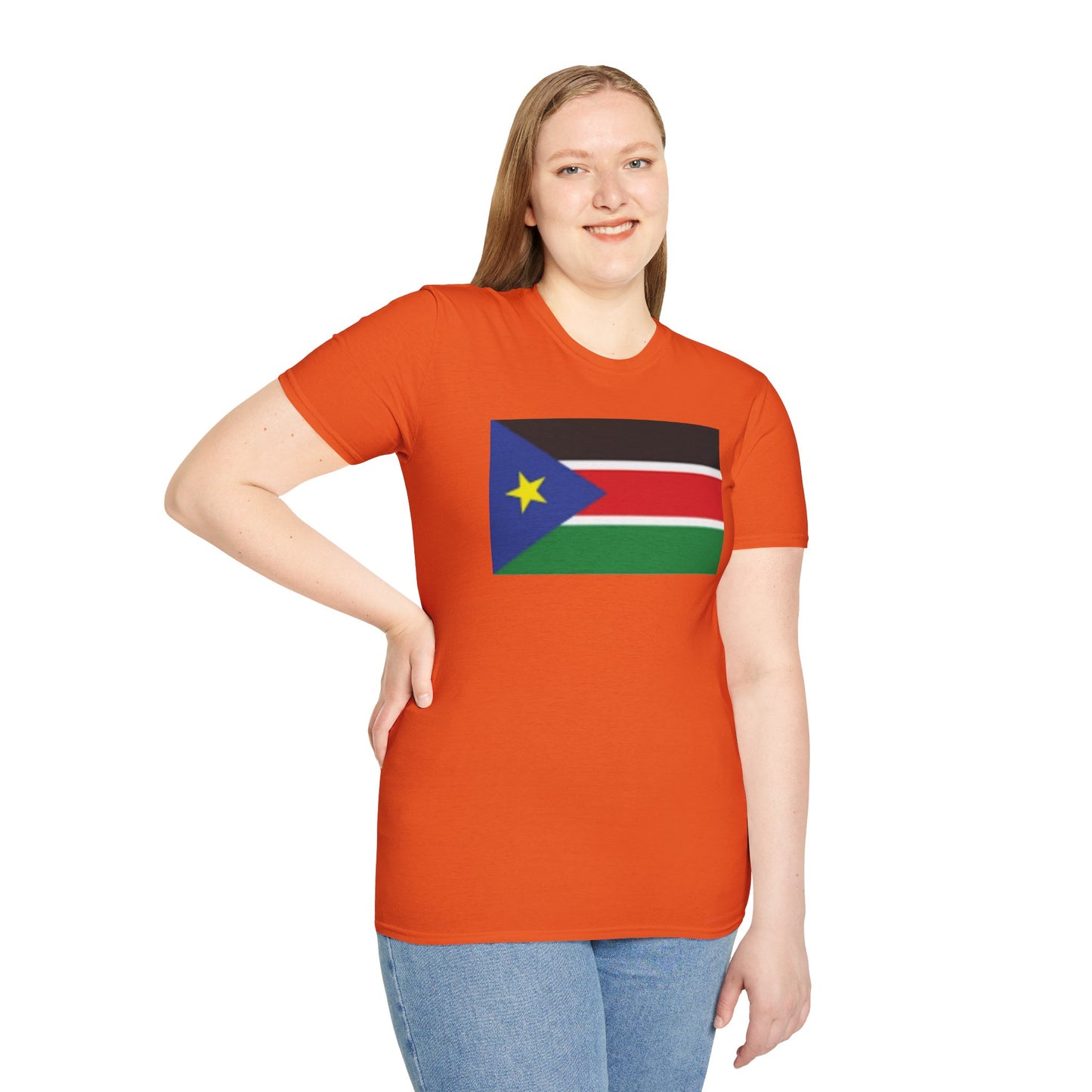 Unisex Softstyle T-Shirt -- South Sudan