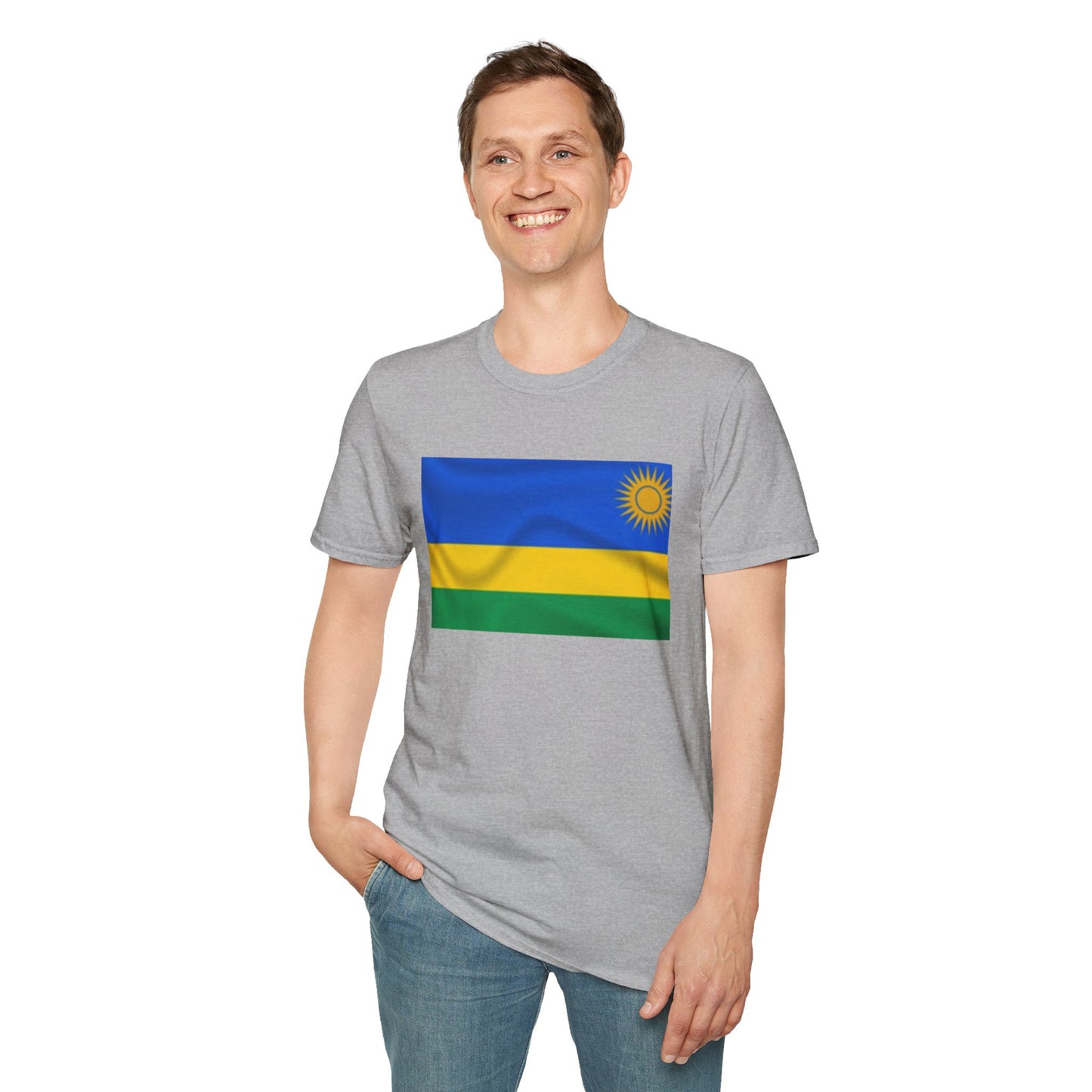 Unisex Softstyle T-Shirt -- Rwanda