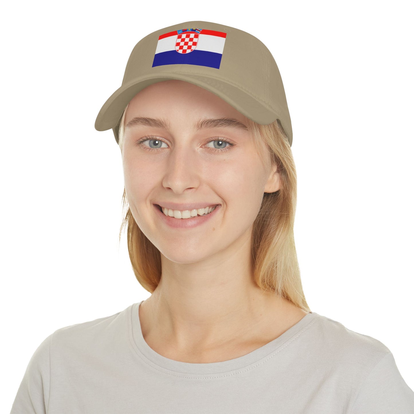Low Profile Baseball Cap -- Croatia