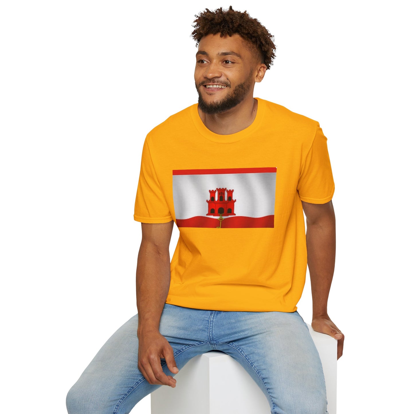 Unisex Softstyle T-Shirt -- Gibraltar