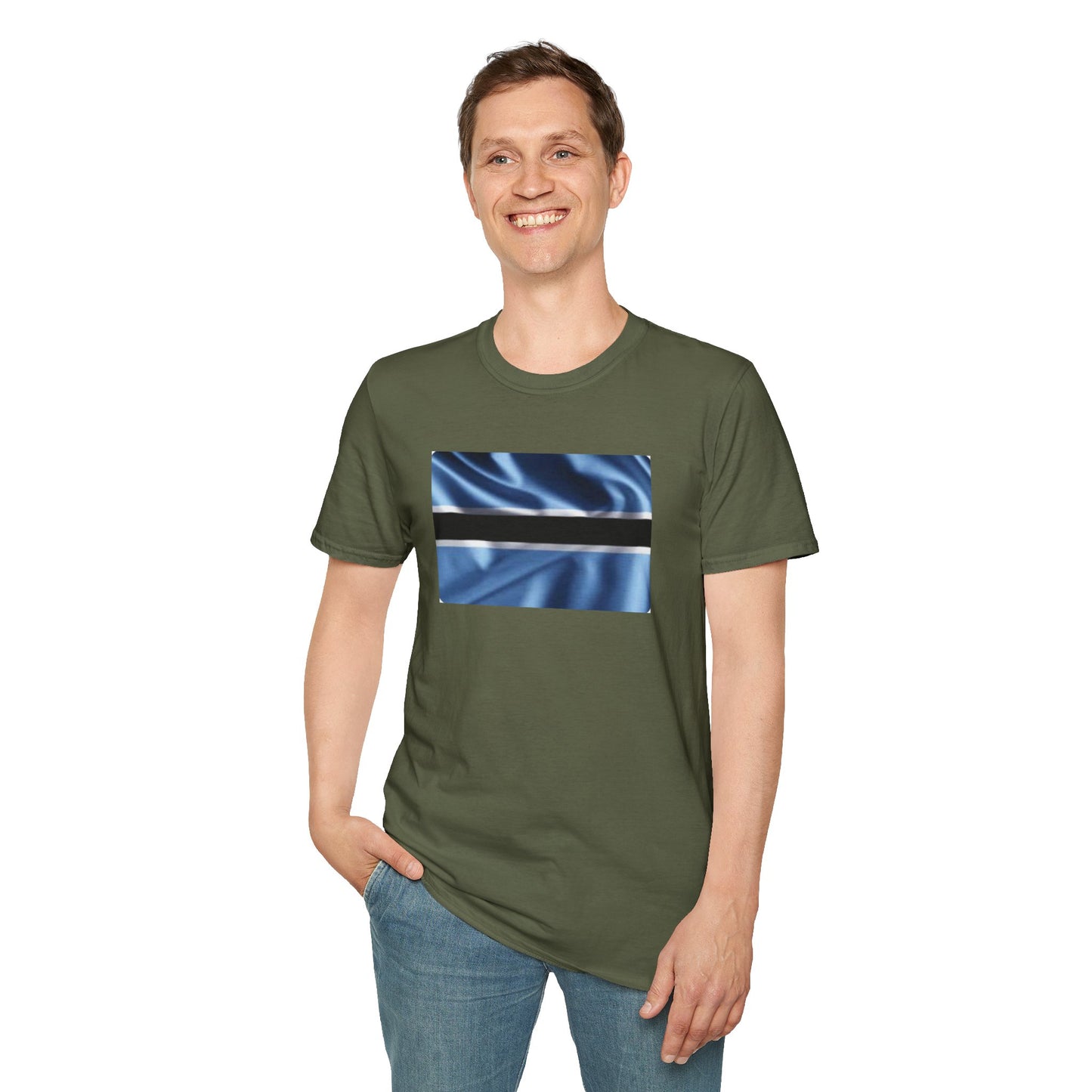 Unisex Softstyle T-Shirt -- Botswana