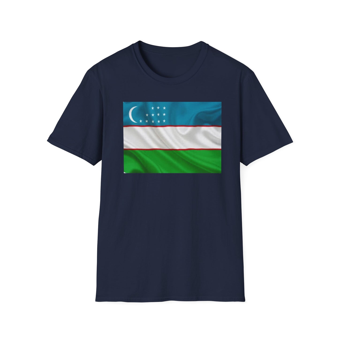Unisex Softstyle T-Shirt -- Uzbekistan