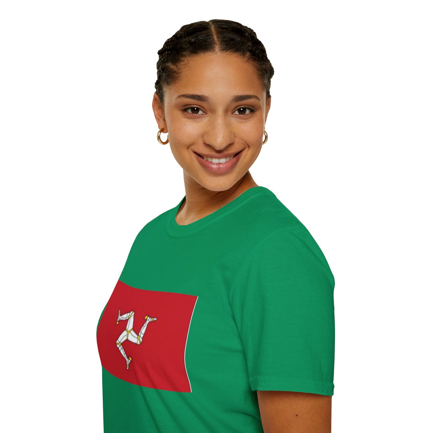 Unisex Softstyle T-Shirt -- Isle of Man