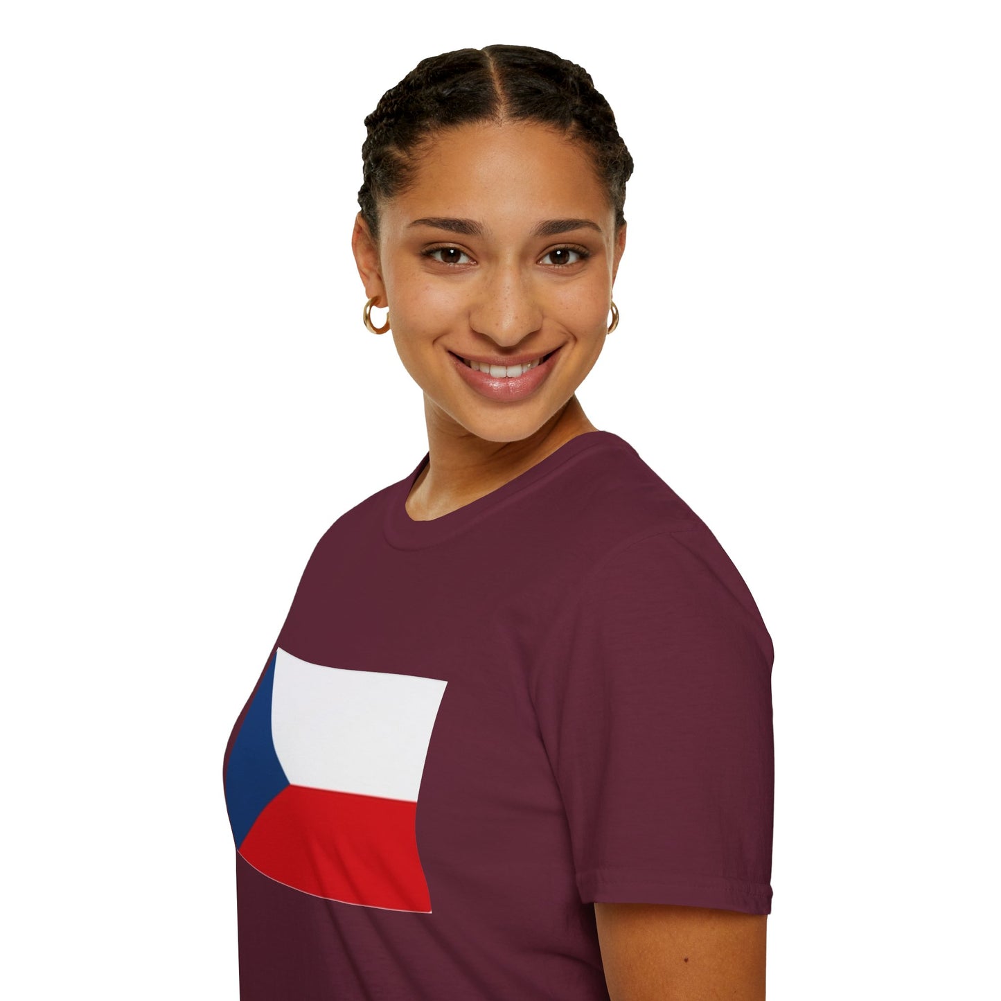 Unisex Softstyle T-Shirt -- Czechia