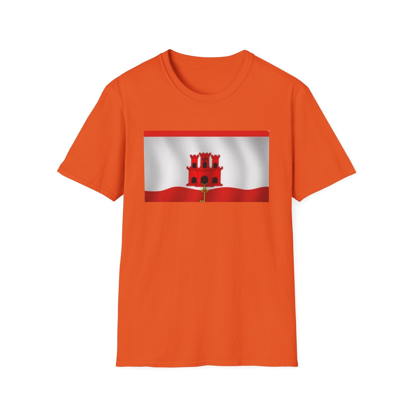 Unisex Softstyle T-Shirt -- Gibraltar