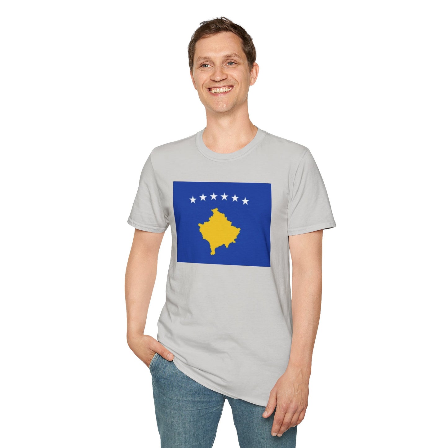 Unisex Softstyle T-Shirt -- Kosovo