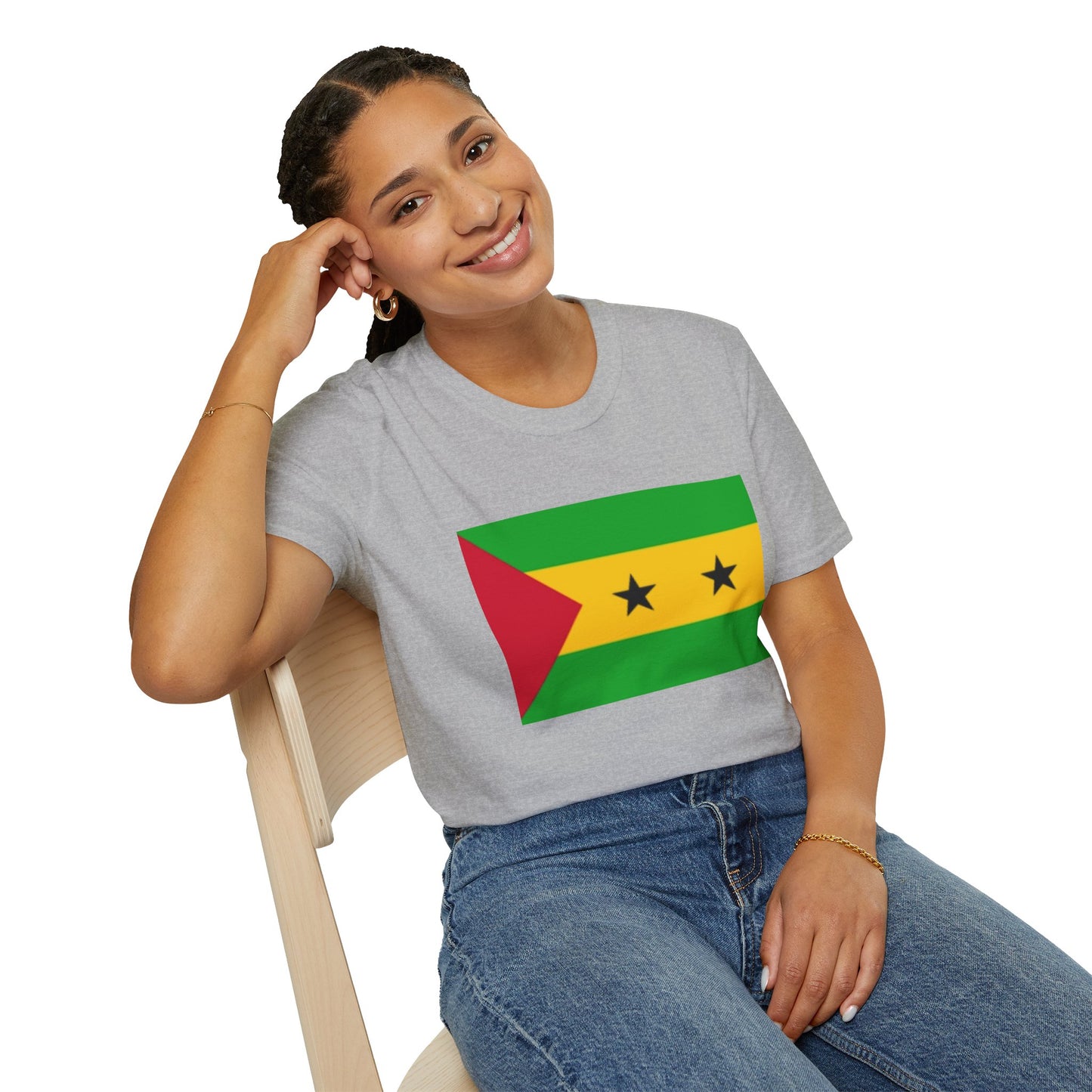 Unisex Softstyle T-Shirt -- Sao Tome and Principe