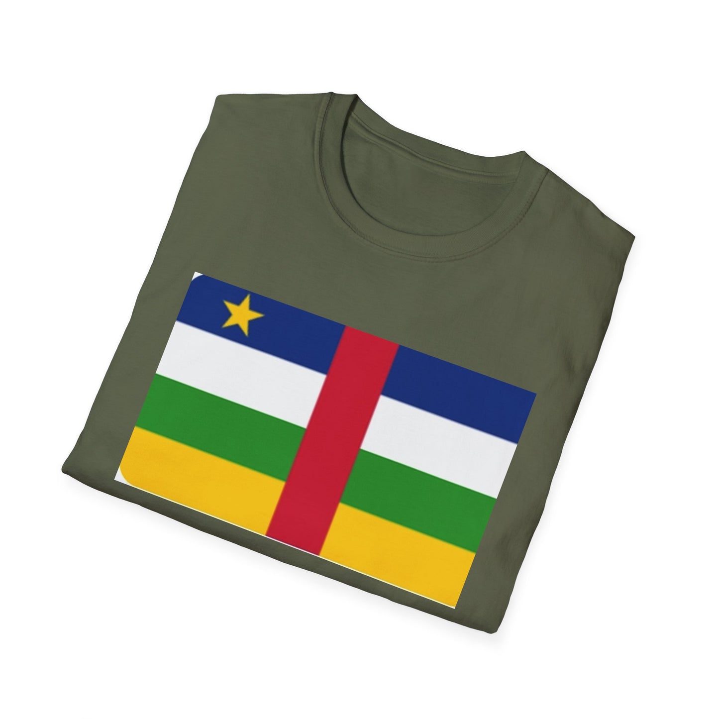 Unisex Softstyle T-Shirt - Central African Republic