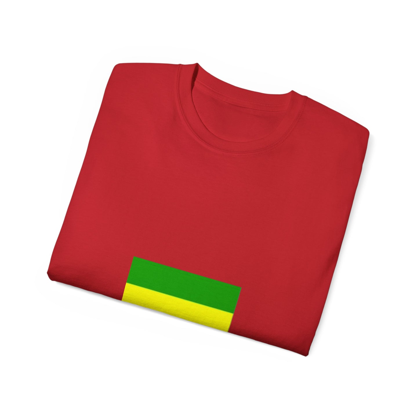 Unisex Ultra Cotton Tee - Ethiopan Flag no star