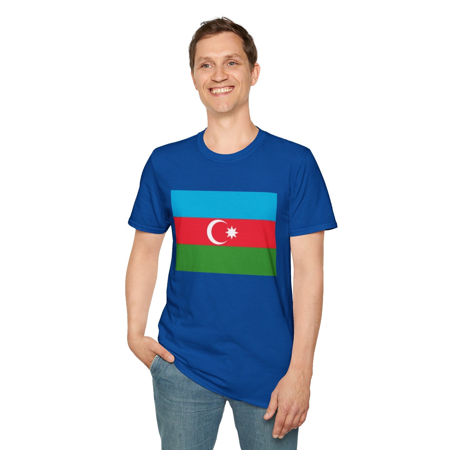 Unisex Softstyle T-Shirt -- Azerbaijan