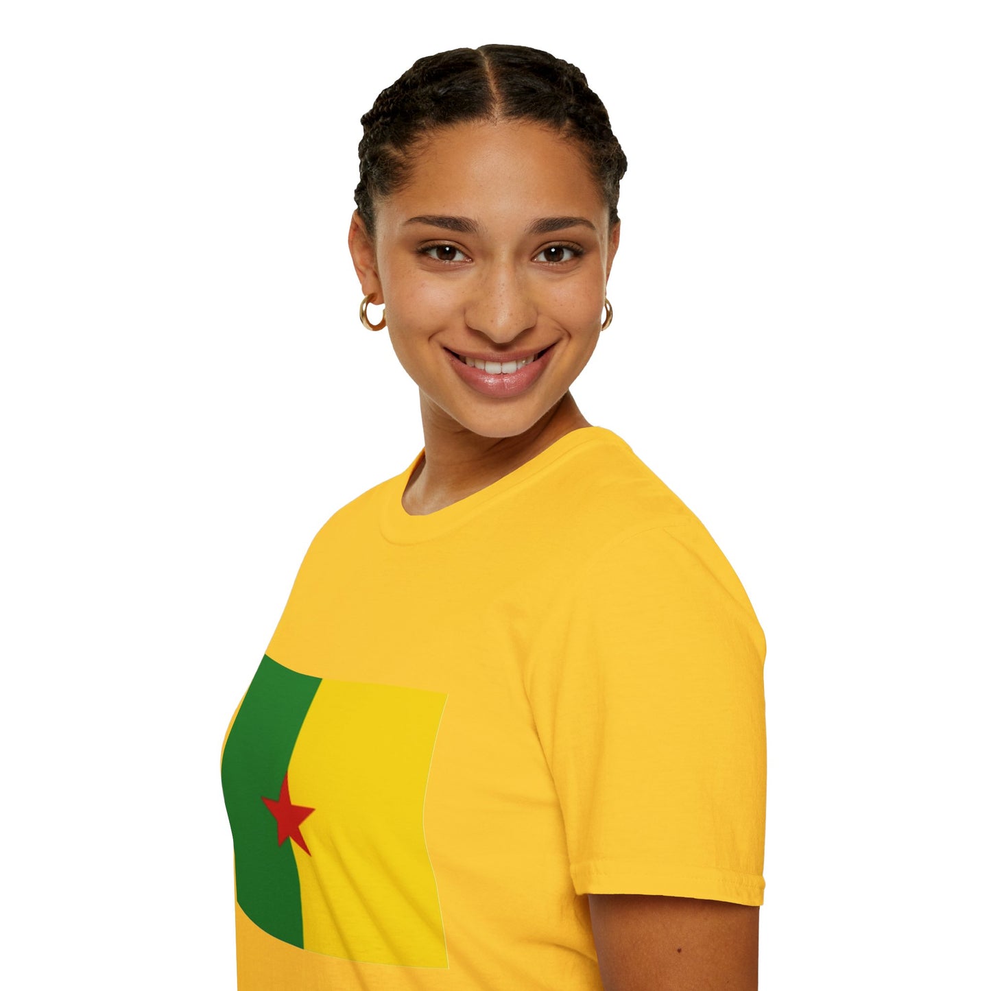 Unisex Softstyle T-Shirt -- French Guiana