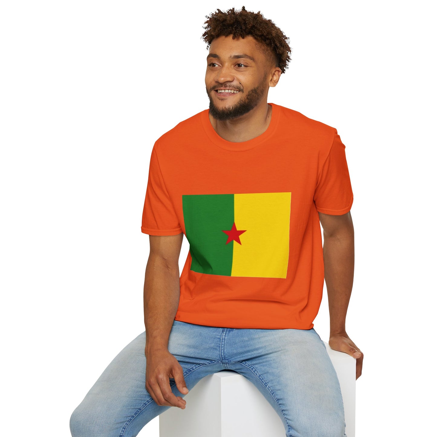 Unisex Softstyle T-Shirt -- French Guiana