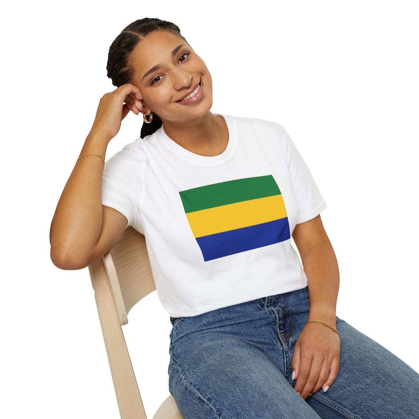 Unisex Softstyle T-Shirt -- Gabon