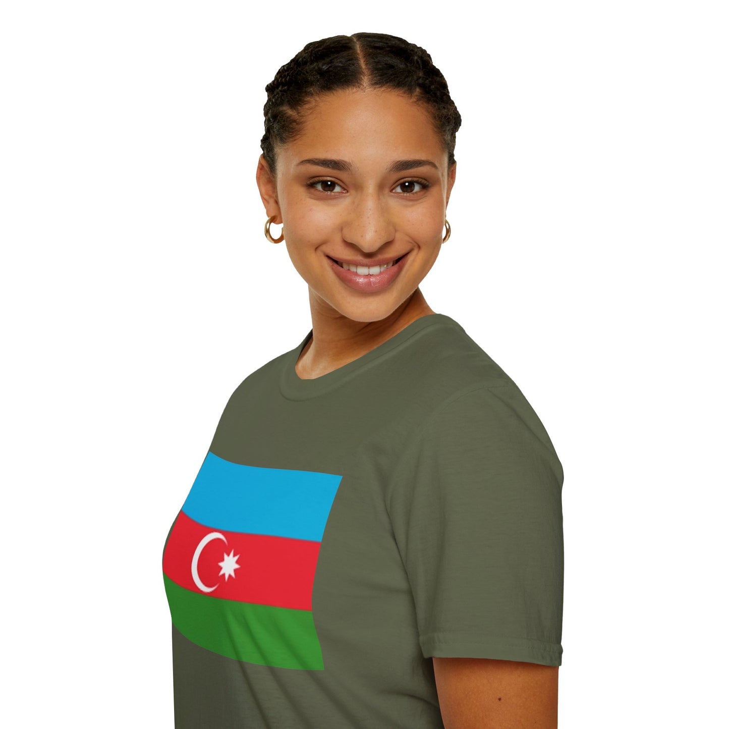 Unisex Softstyle T-Shirt -- Azerbaijan