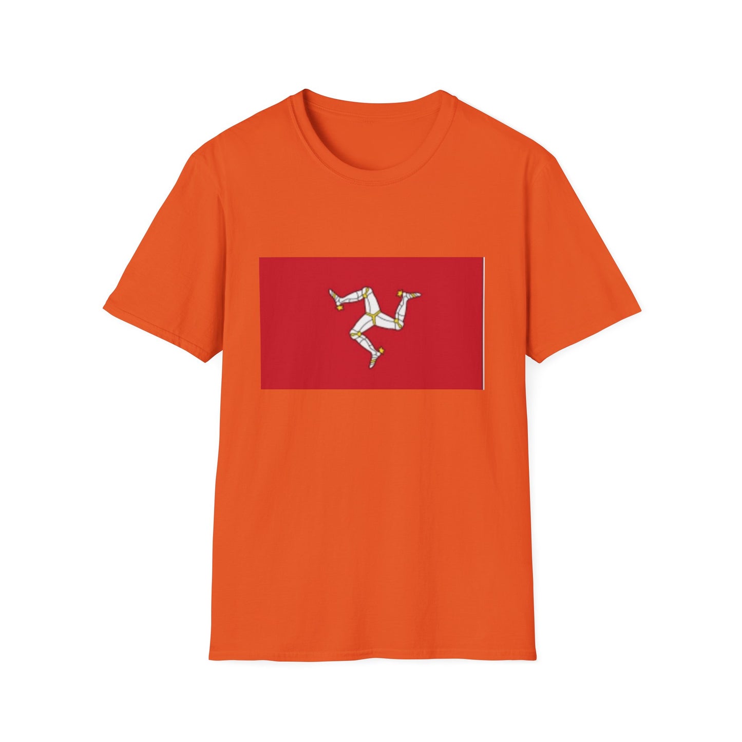 Unisex Softstyle T-Shirt -- Isle of Man