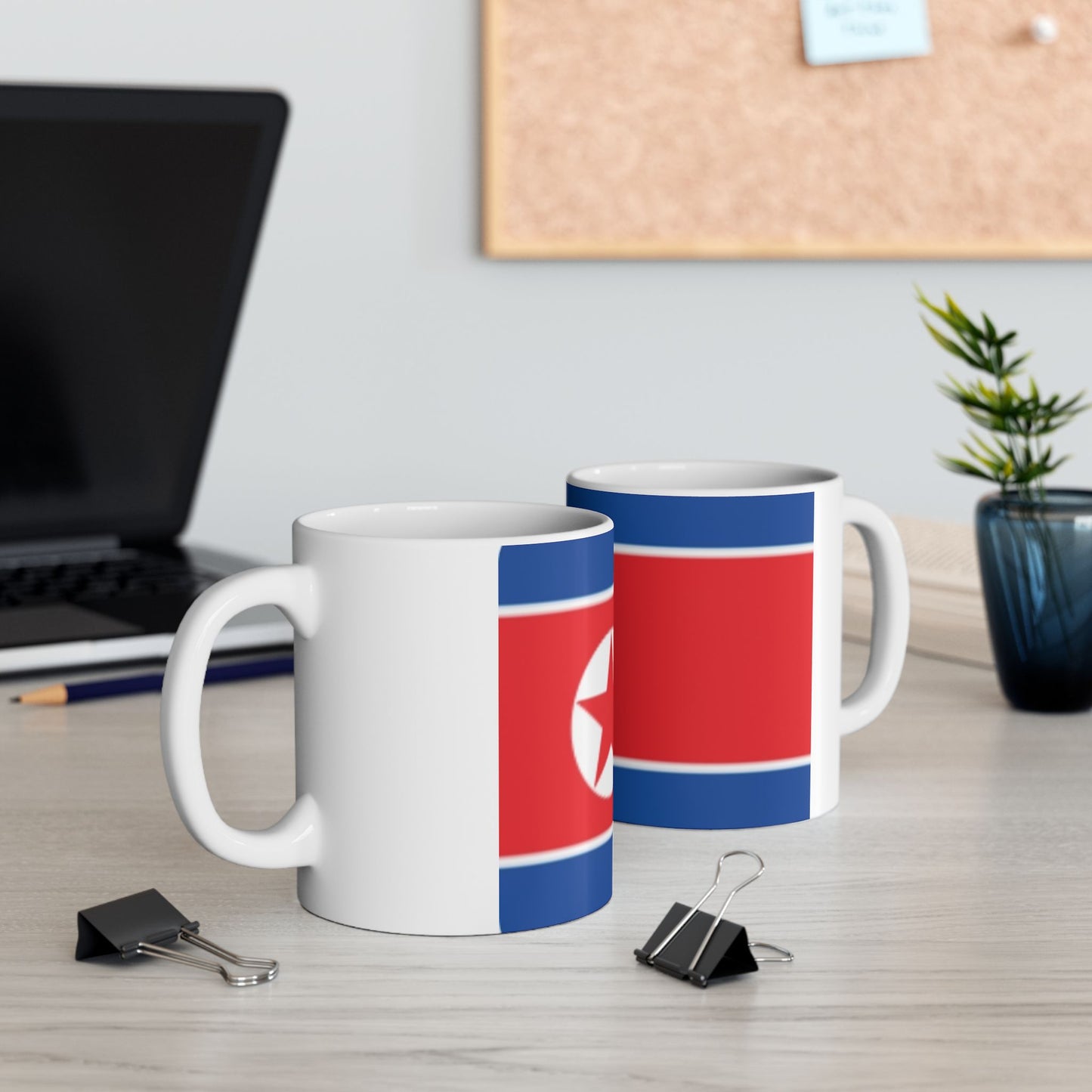 Ceramic Mug 11oz -- North Korea