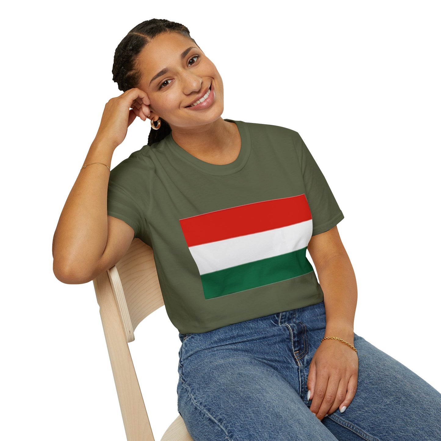 Unisex Softstyle T-Shirt -- Hungary