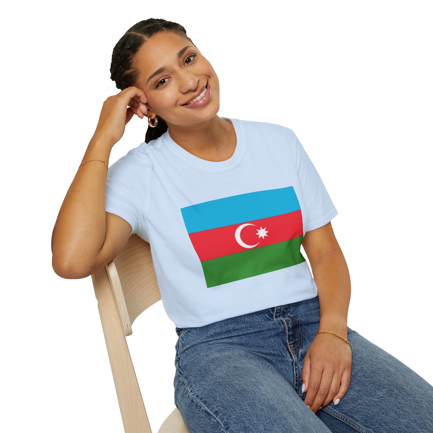 Unisex Softstyle T-Shirt -- Azerbaijan