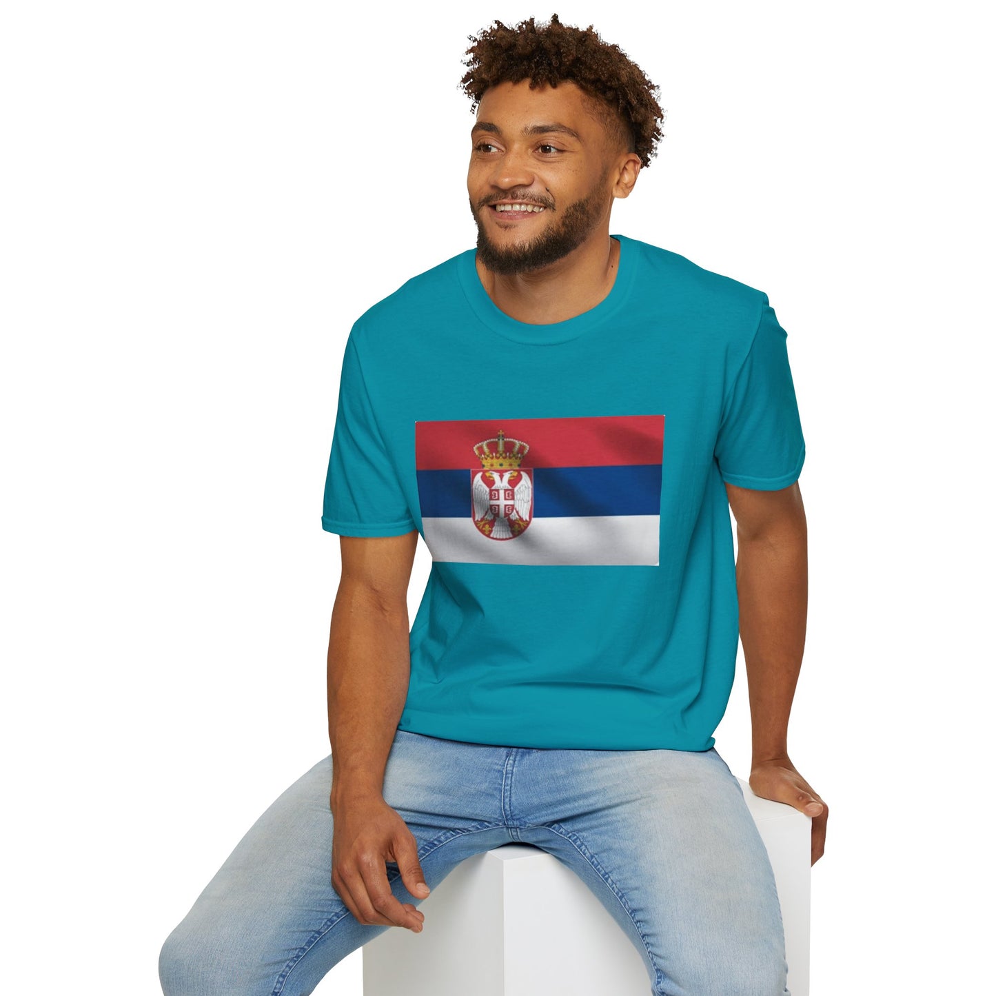Unisex Softstyle T-Shirt -- Serbia