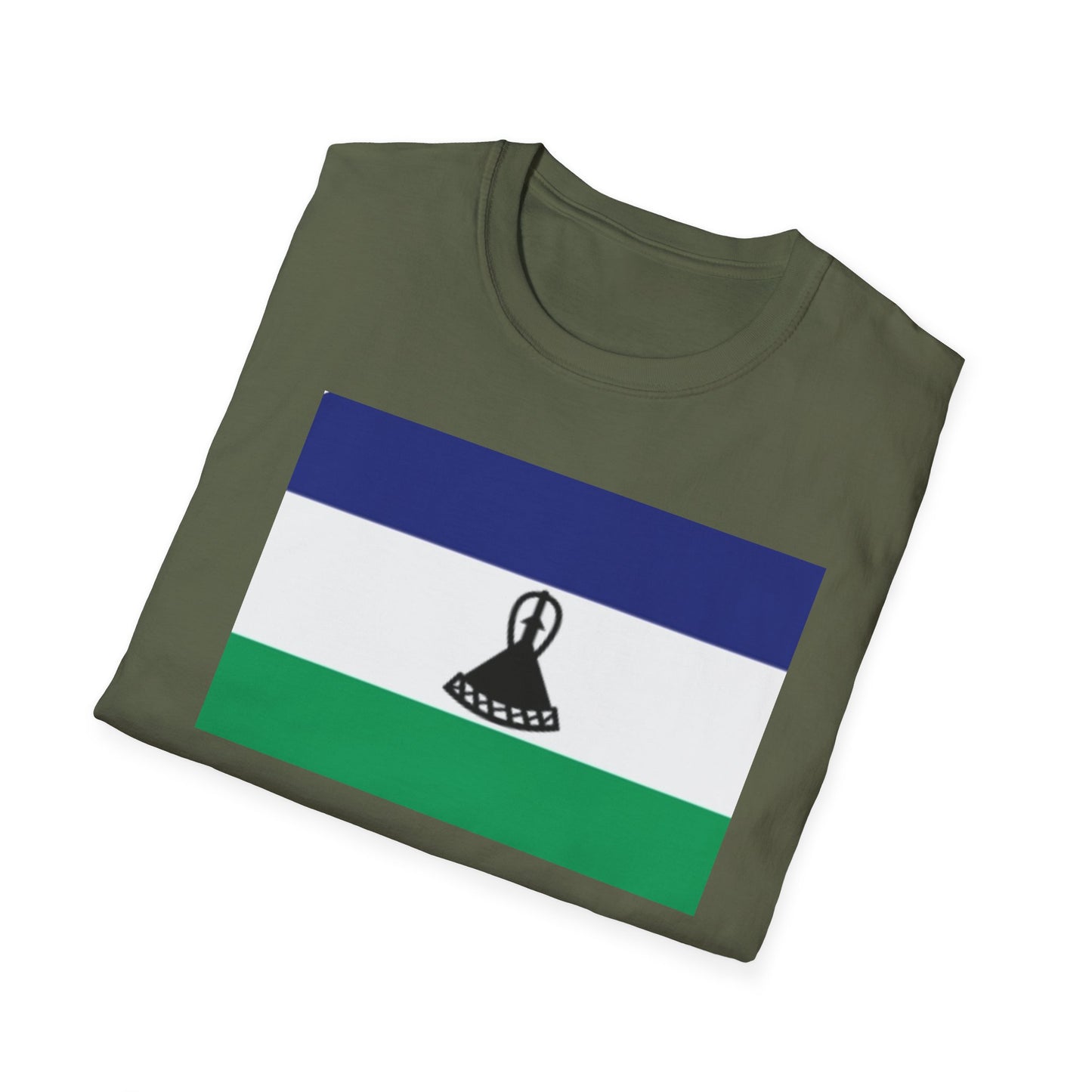 Unisex Softstyle T-Shirt -- Lesotho