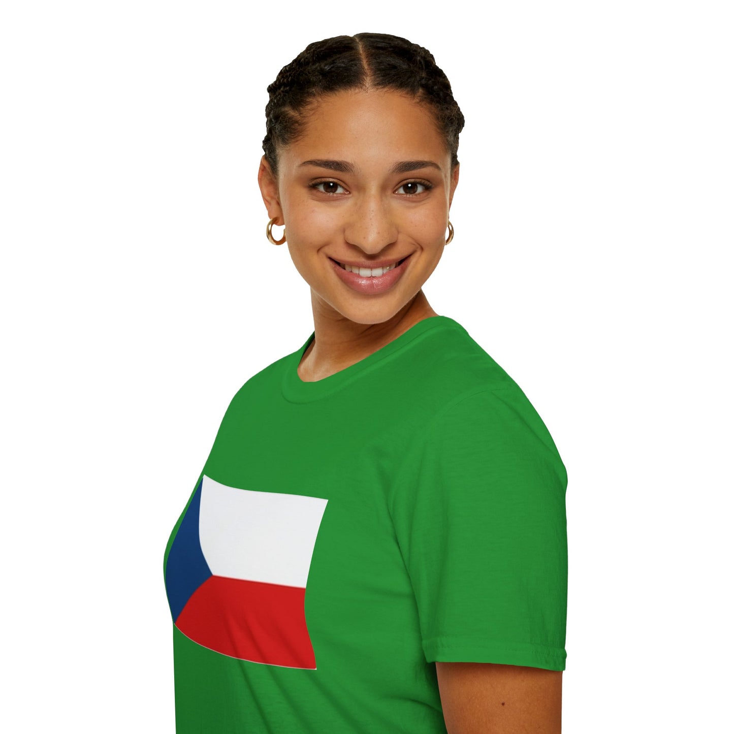 Unisex Softstyle T-Shirt -- Czechia