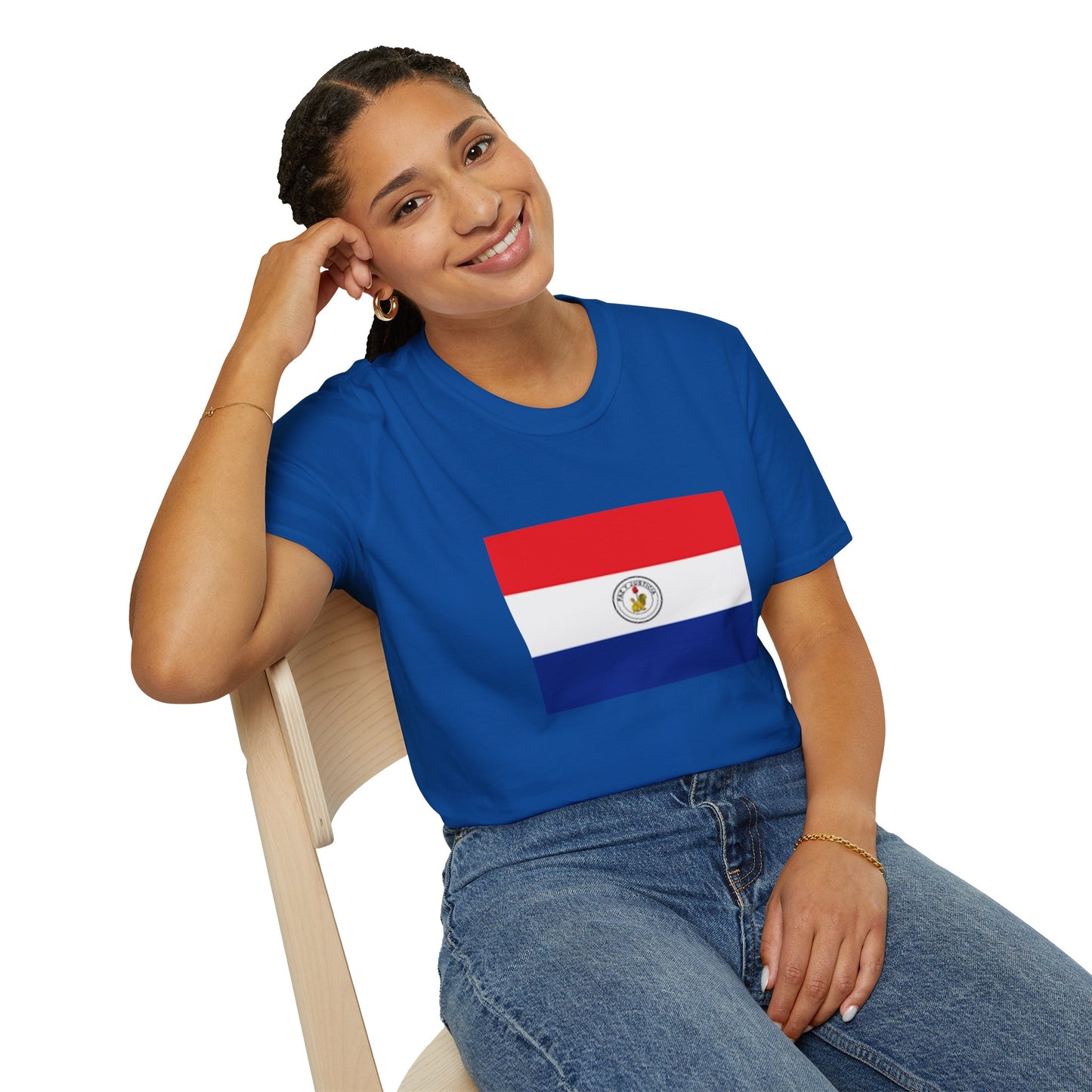 Unisex Softstyle T-Shirt -- Paraguay