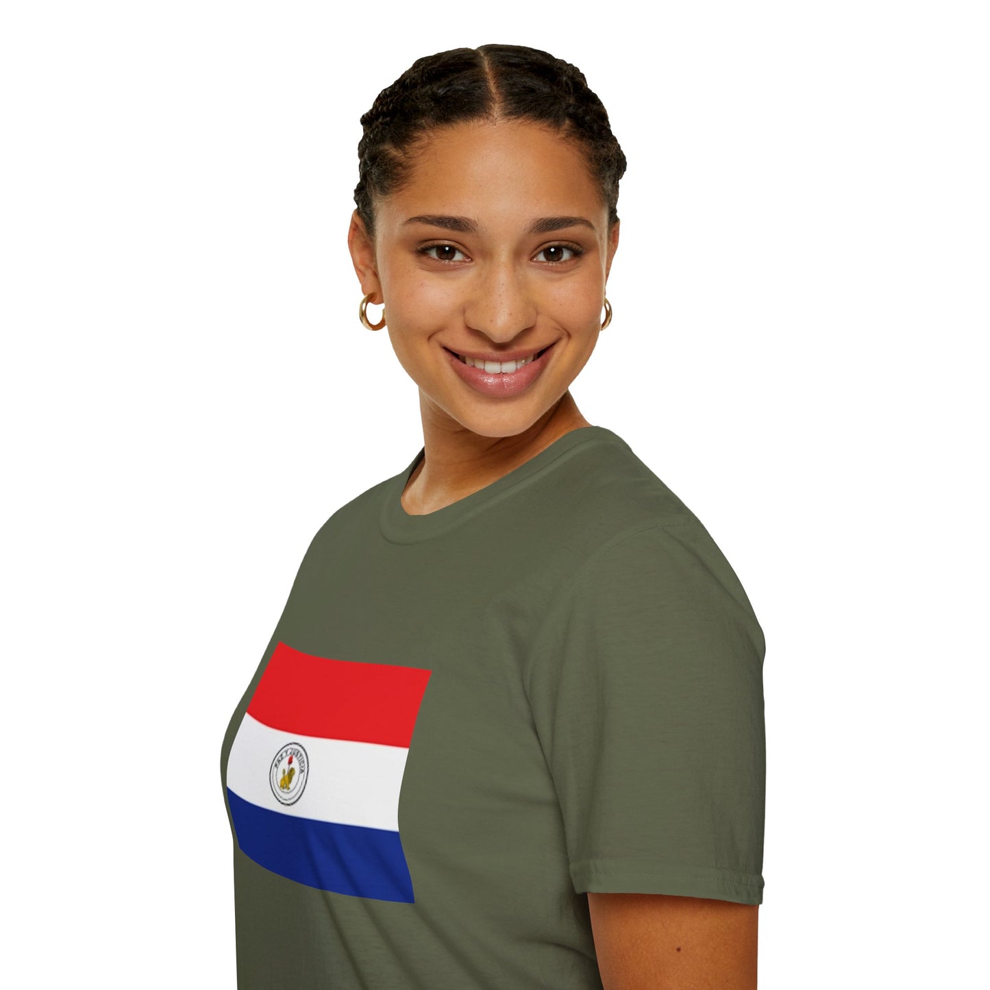Unisex Softstyle T-Shirt -- Paraguay