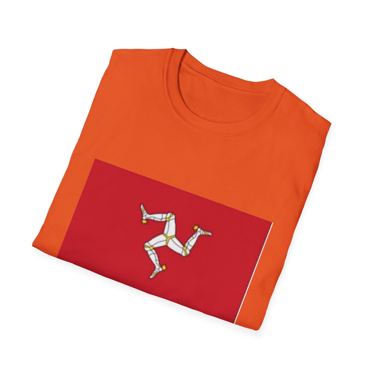 Unisex Softstyle T-Shirt -- Isle of Man