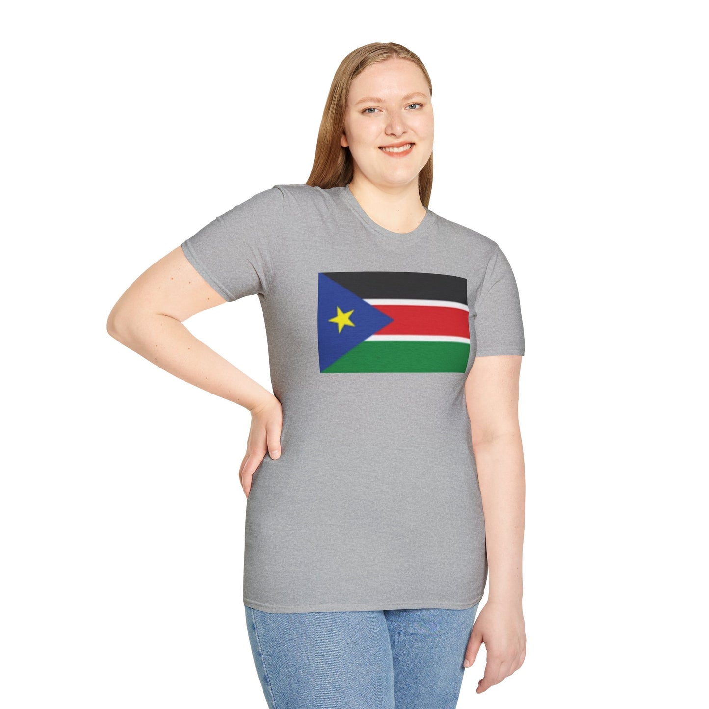 Unisex Softstyle T-Shirt -- South Sudan