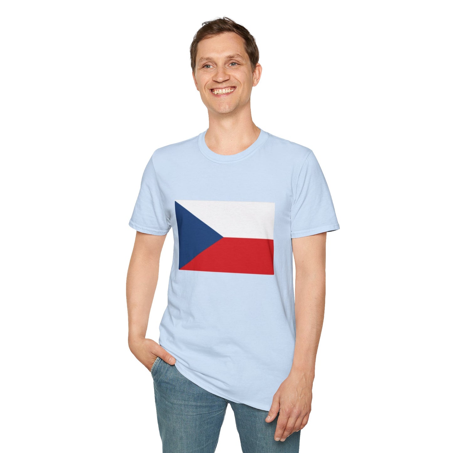 Unisex Softstyle T-Shirt -- Czechia