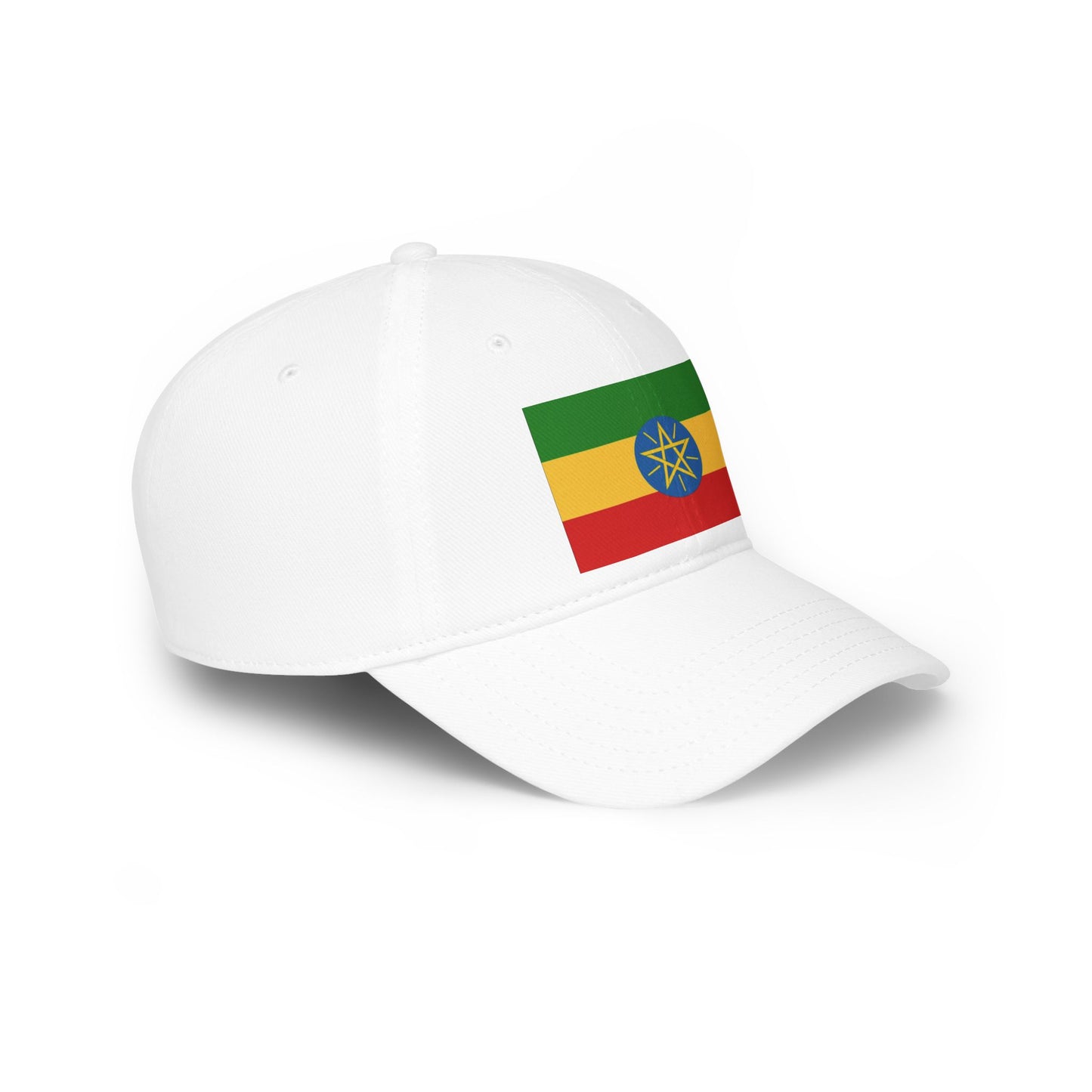 Low Profile Baseball Cap -- Ethiopian Federal Flag