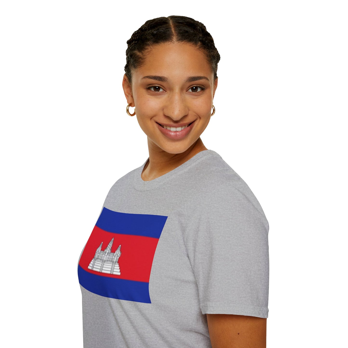 Unisex Softstyle T-Shirt -- Cambodia