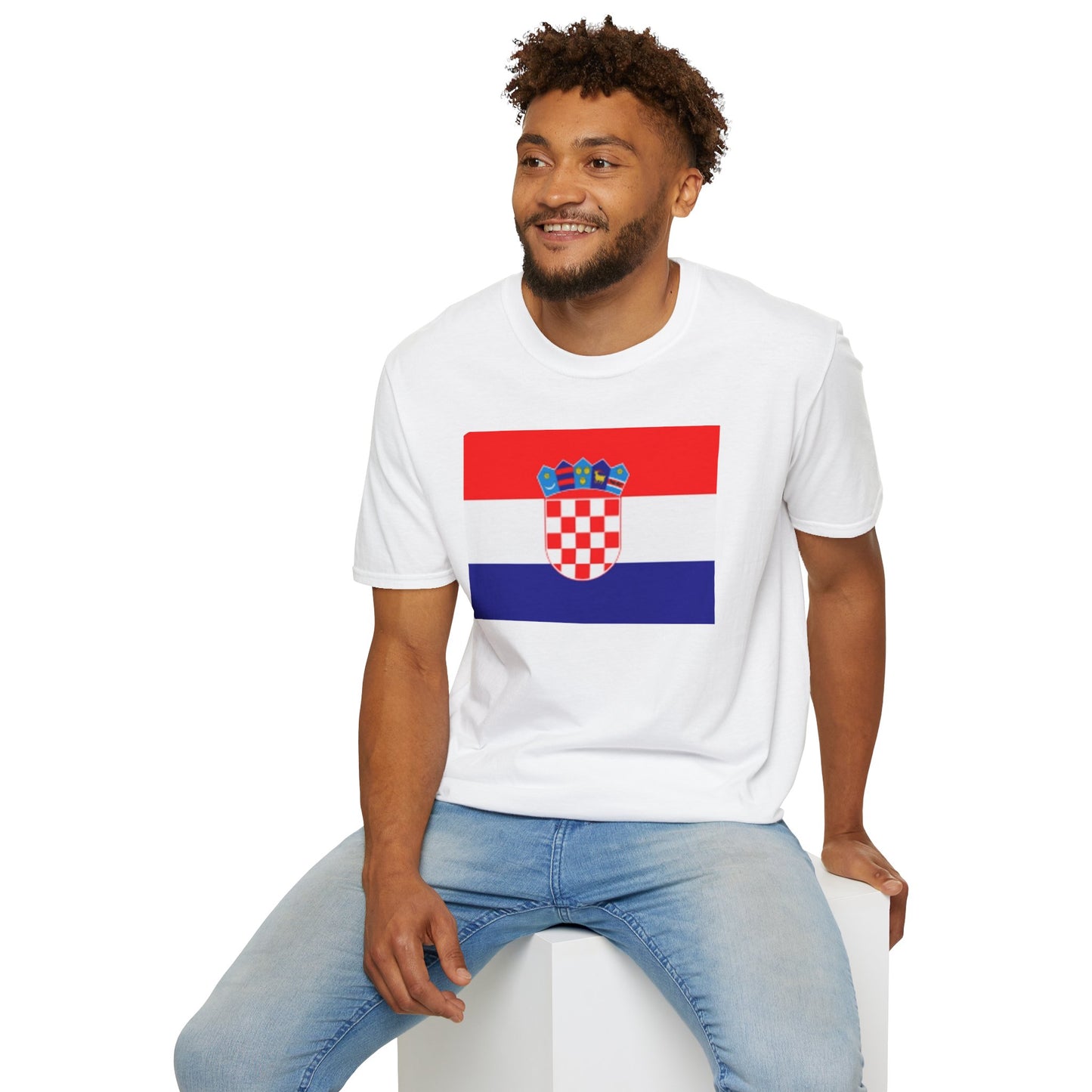 Unisex Softstyle T-Shirt -- Croatia