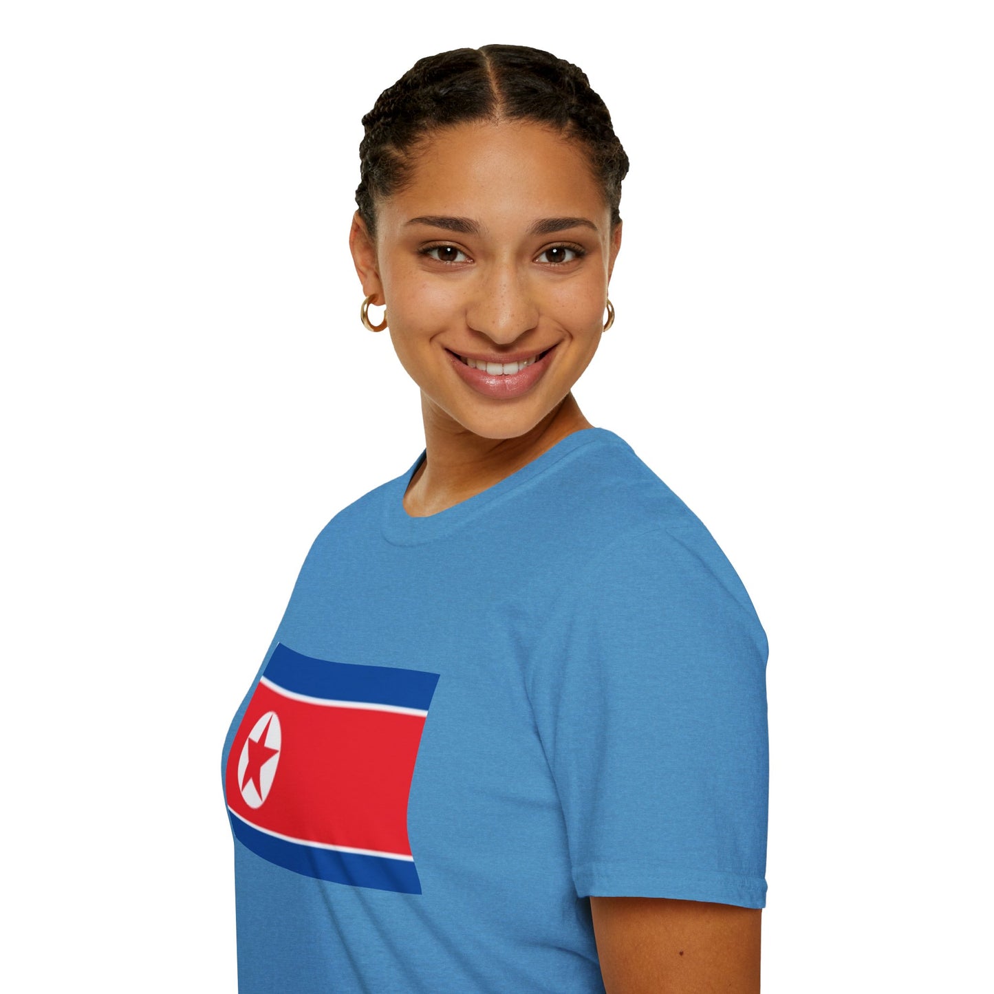 Unisex Softstyle T-Shirt -- North Korea
