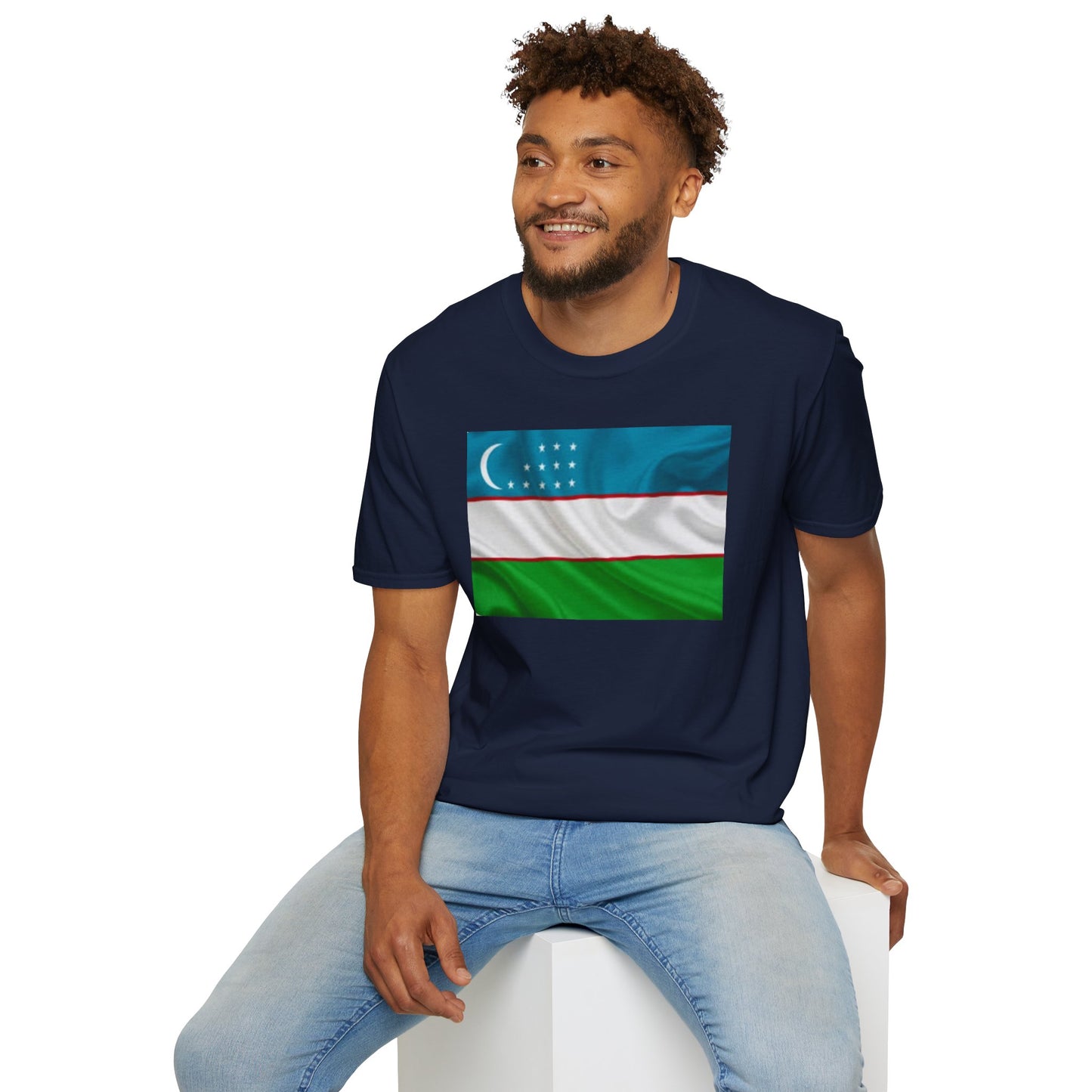 Unisex Softstyle T-Shirt -- Uzbekistan
