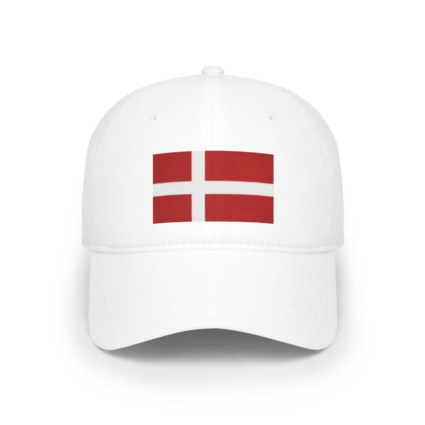 Low Profile Baseball Cap -- Denmark