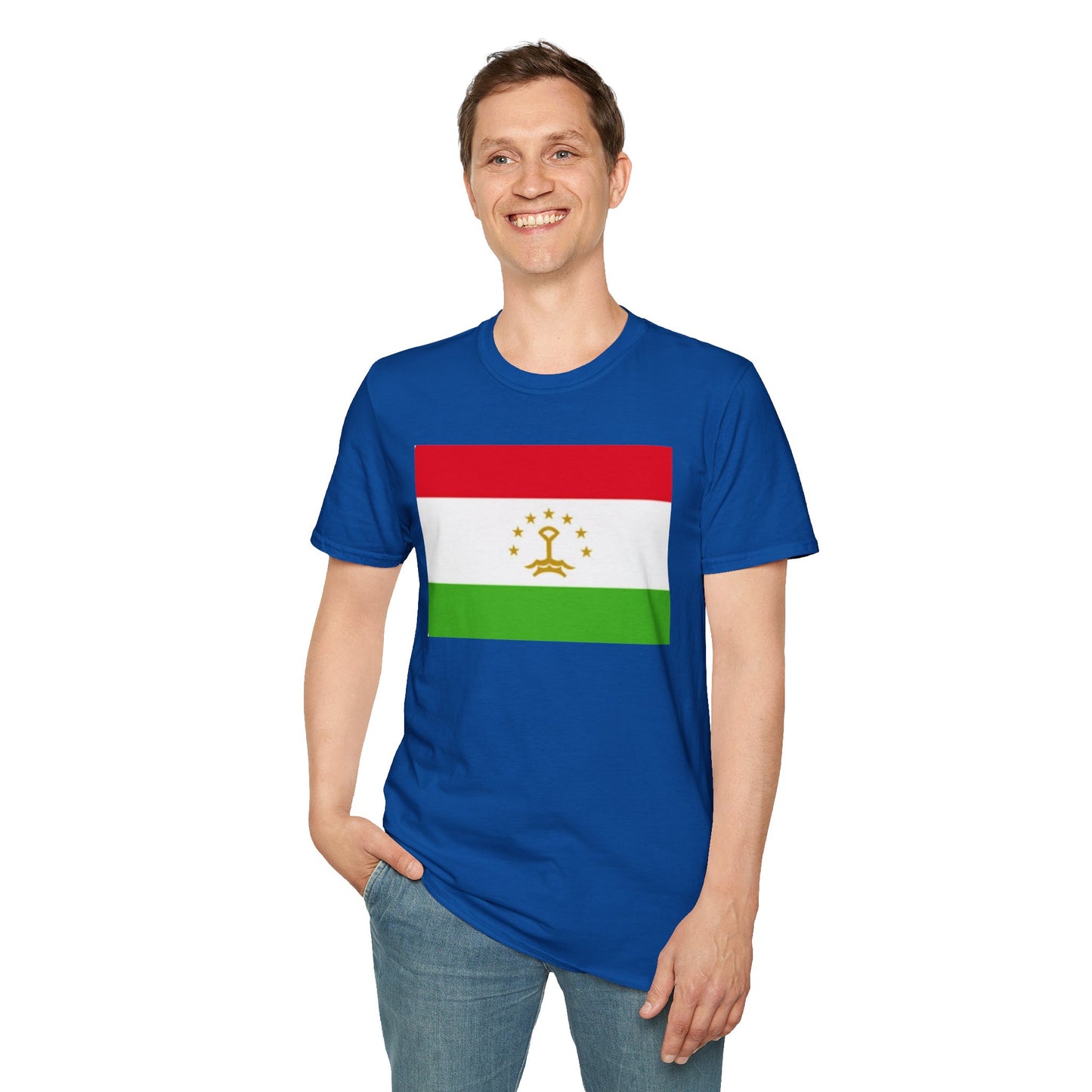 Unisex Softstyle T-Shirt -- Tajikistan