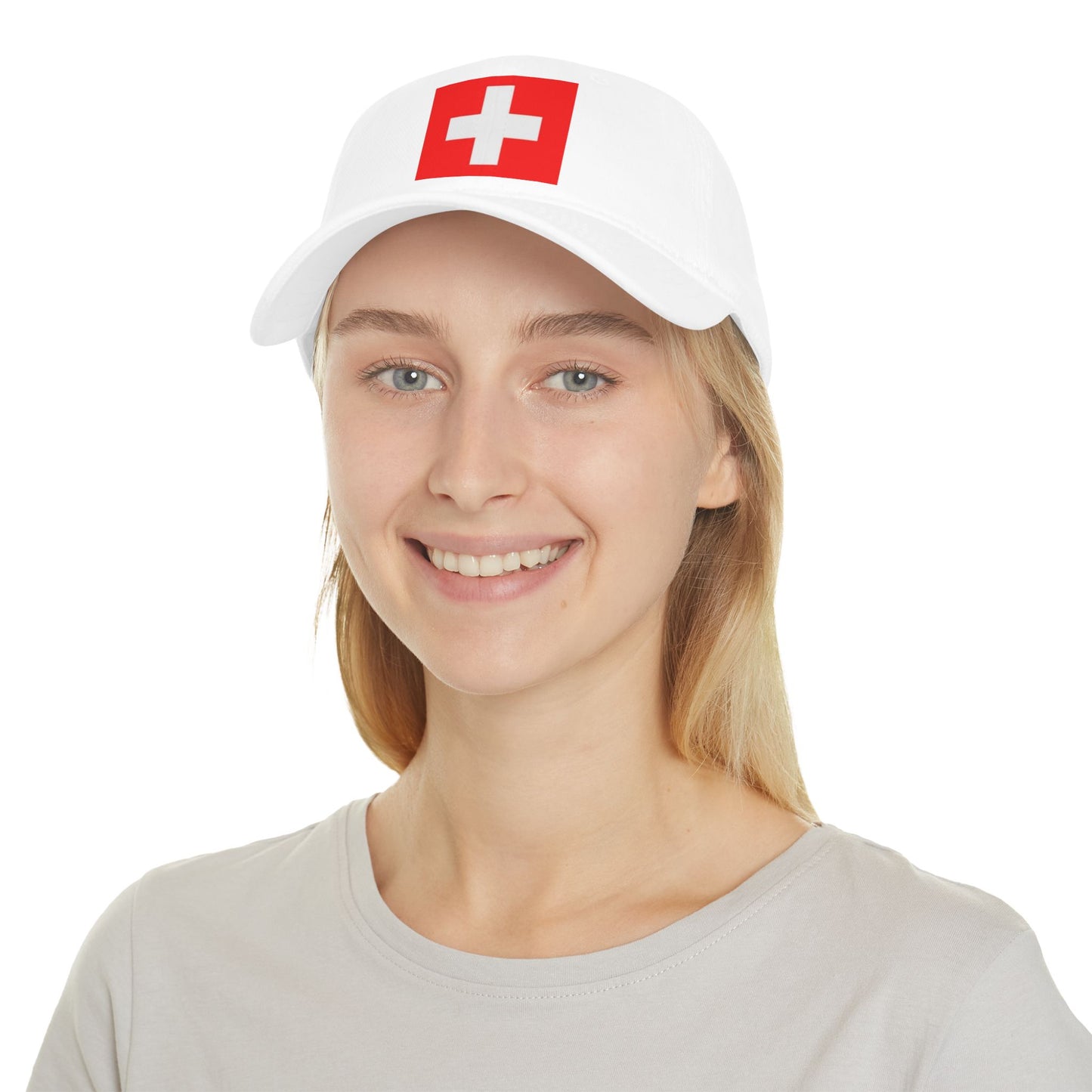 Low Profile Baseball Cap -- Switzerland