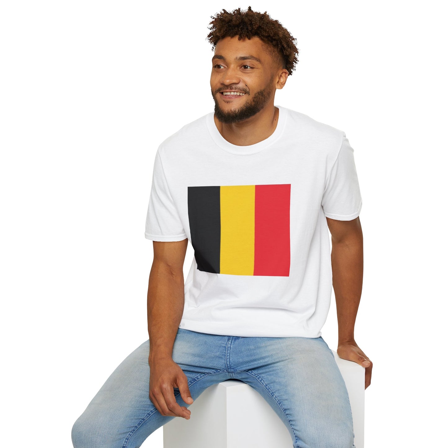 Unisex Softstyle T-Shirt -- Belgium