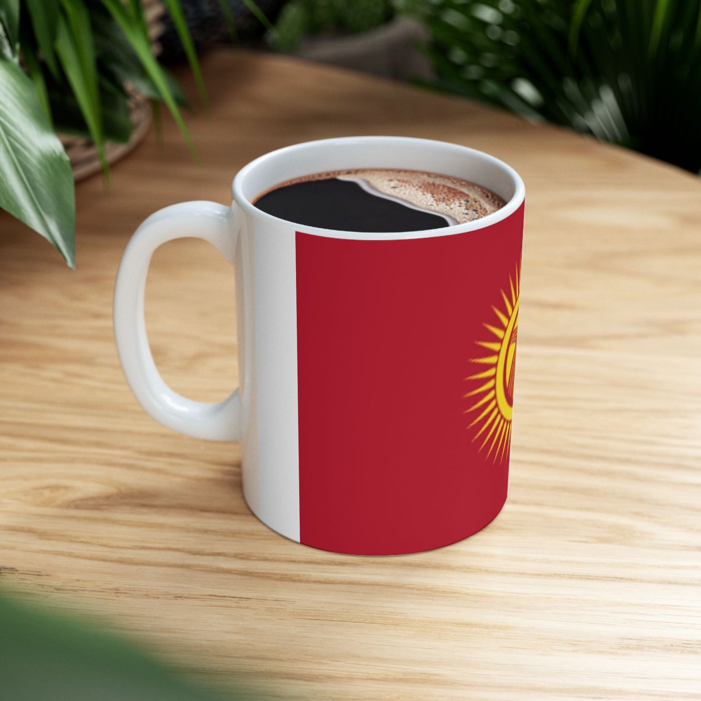 Ceramic Mug, 11oz -- Kyrgyzstan