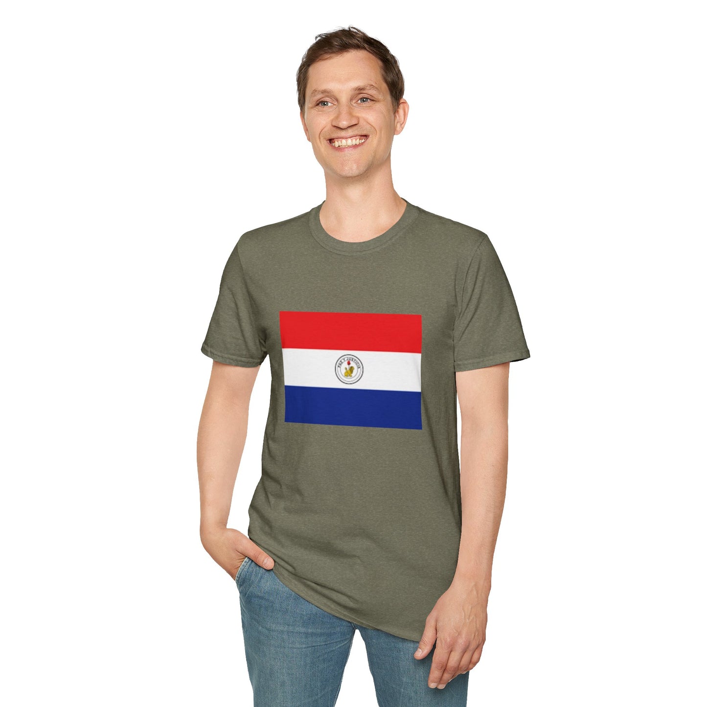 Unisex Softstyle T-Shirt -- Paraguay