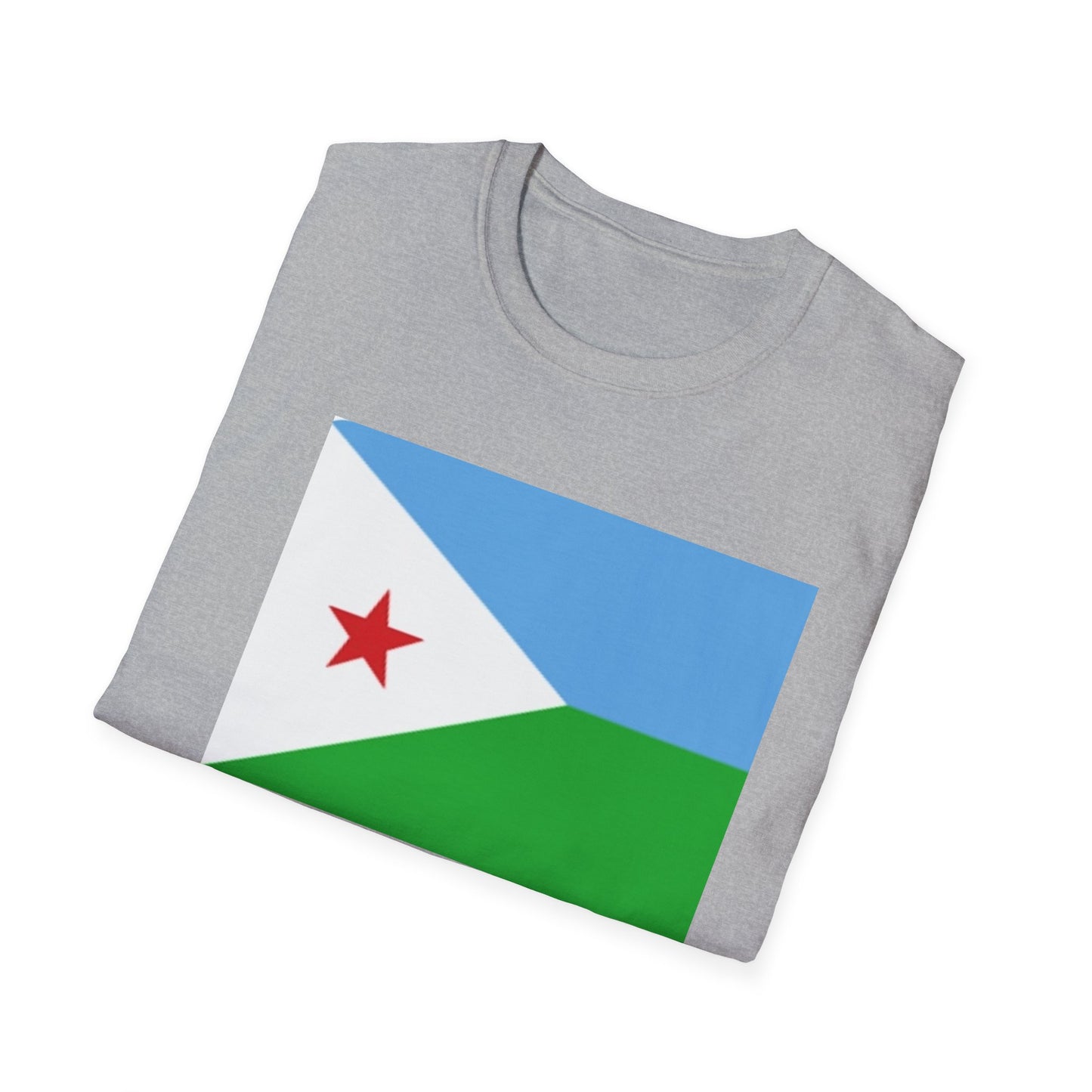 Unisex Softstyle T-Shirt -- Djibouti