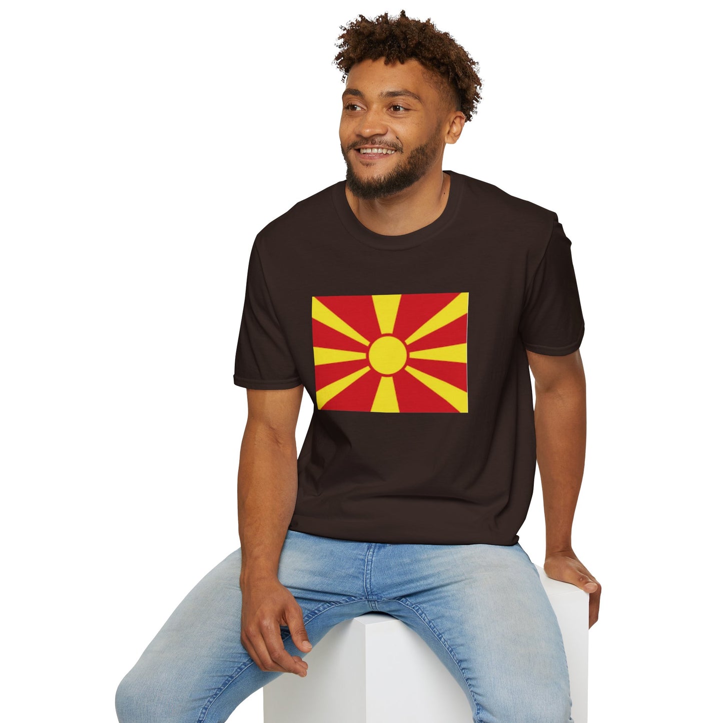 Unisex Softstyle T-Shirt -- North Macedonia