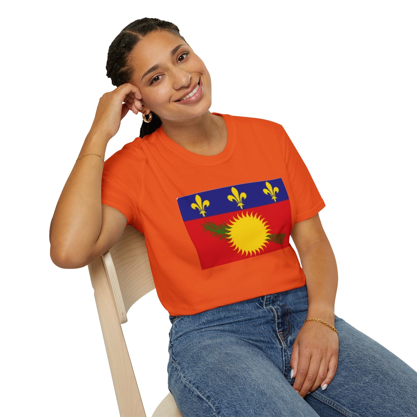 Unisex Softstyle T-Shirt -- Guadeloupe