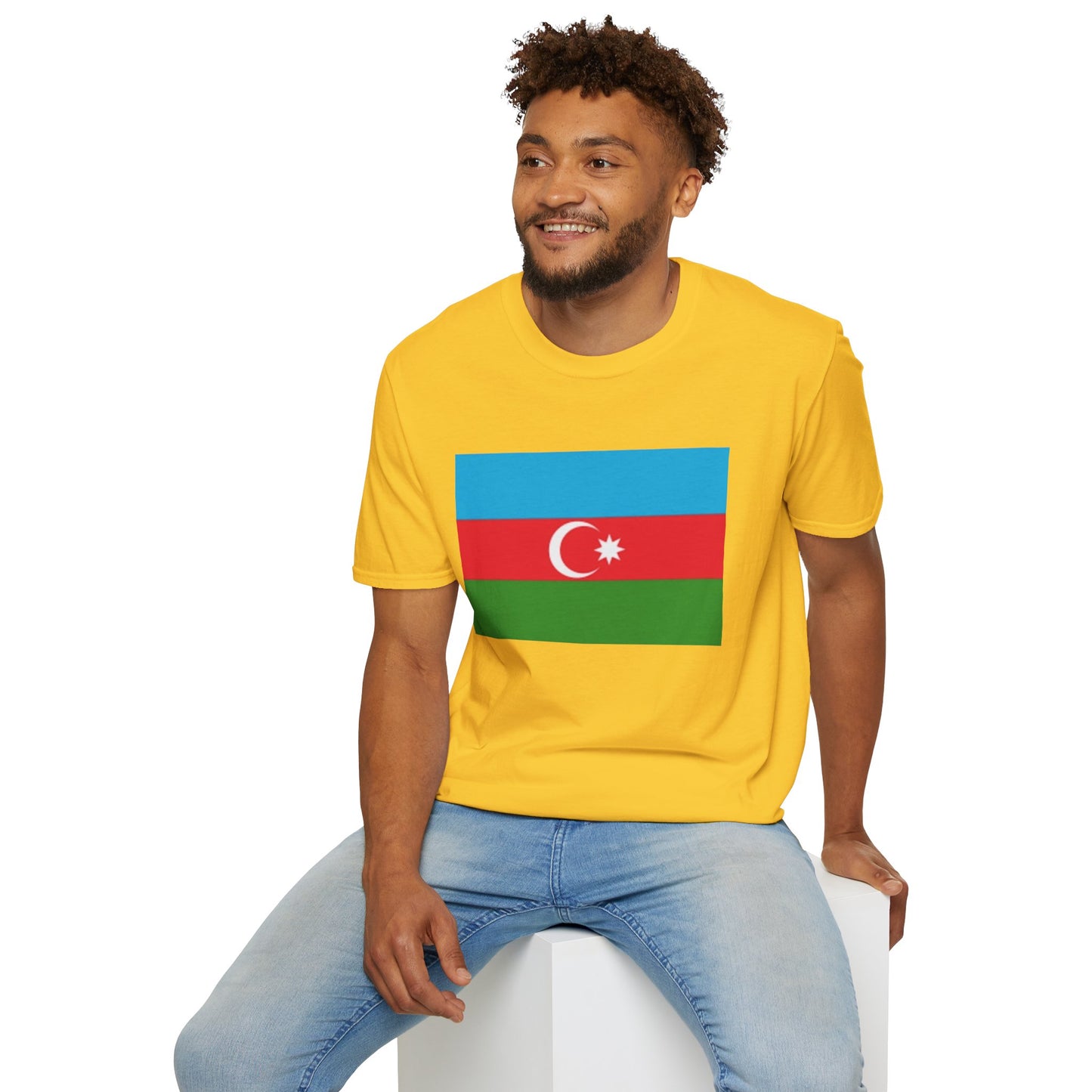 Unisex Softstyle T-Shirt -- Azerbaijan