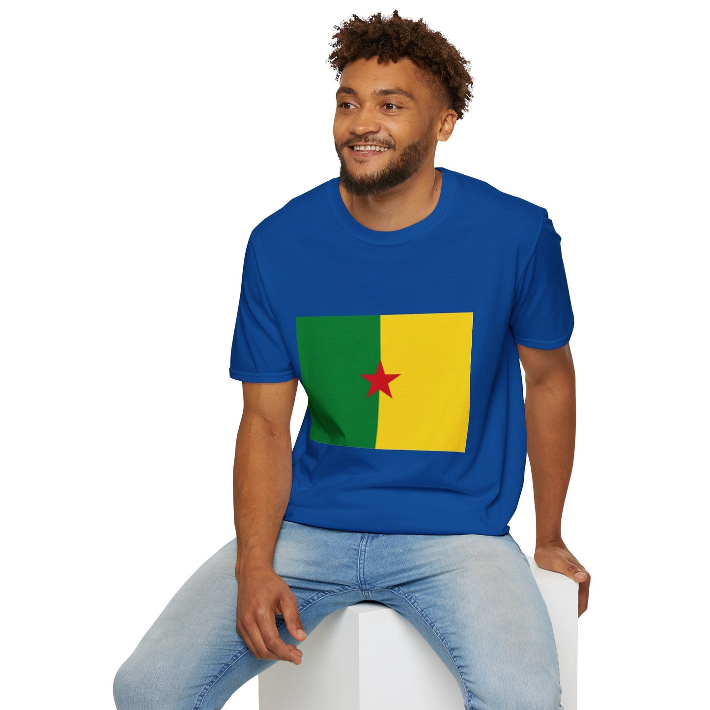 Unisex Softstyle T-Shirt -- French Guiana